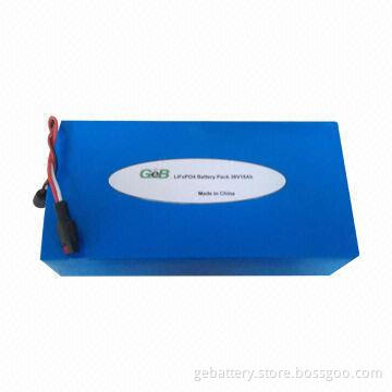 GEB LF E-bike Battery Pack in Heat Shrink Packing